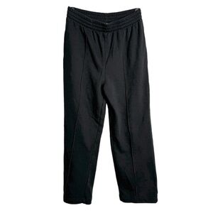 PINK Victoria’s Secret Pleated Front Black Sweat Pants‎